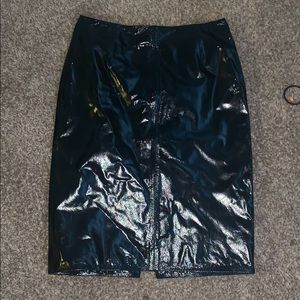 H&M size 10 leather skirt